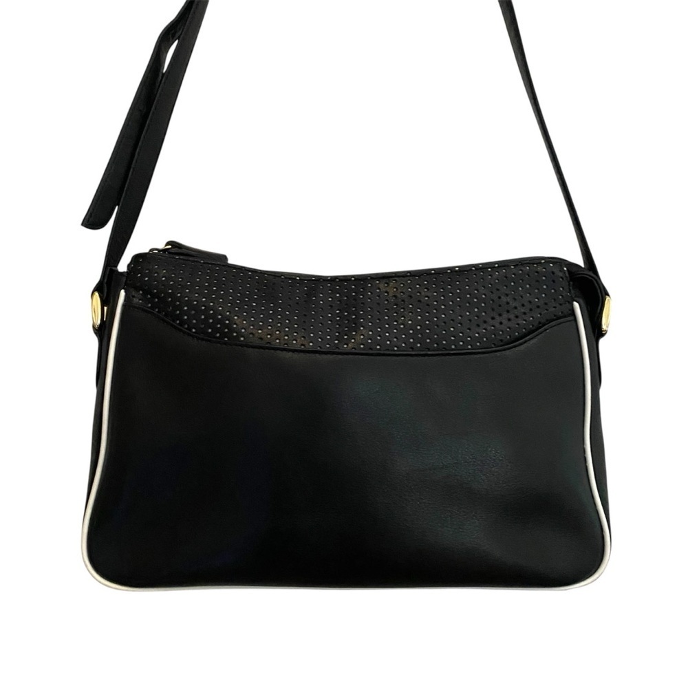 Etienne Aigner Black Leather Shoulder Bag